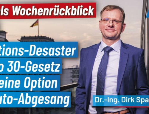 Dr. Dirk Spaniels Wochenrückblick KW 38