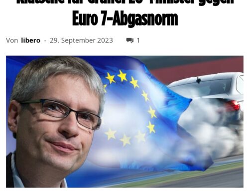 Klatsche für Grüne: EU-Minister gegen Euro 7-Abgasnorm