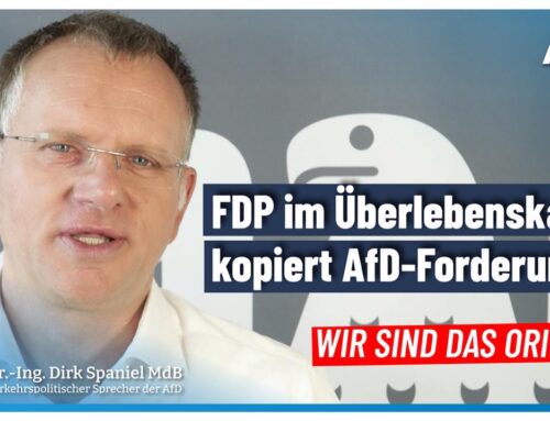 FDP kopiert AfD-Ideen – doch die Autofahrer bleiben auf der Strecke!