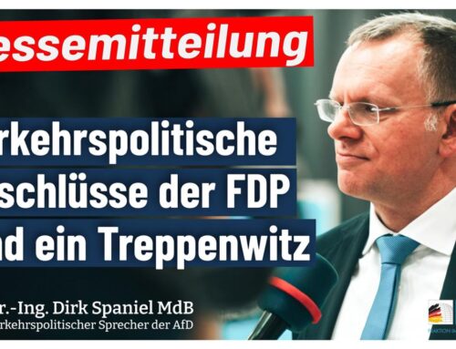 Verkehrspolitische Beschlüsse der FDP sind ein Treppenwitz